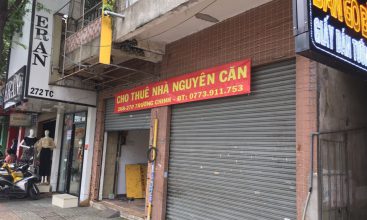 NHÀ MẶT TIỀN Cho thuê 2 căn liền 268-270 Trường Chinh, P.13, 200m2